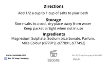 Load image into Gallery viewer, Lemon & Lavender Bath Salts
