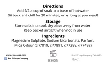 Load image into Gallery viewer, Lemongrass & Ginger Foot Soak