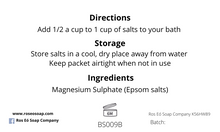 Load image into Gallery viewer, Epsom Salts