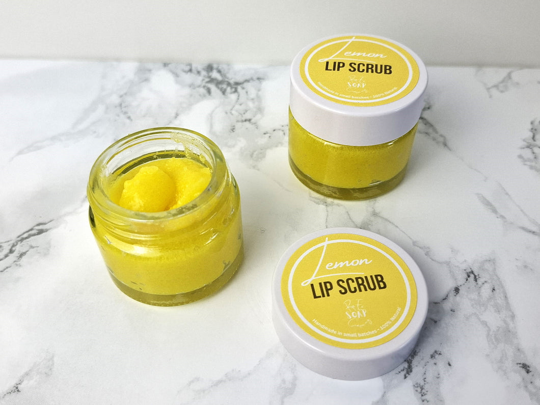 Lemon Lip Scrub