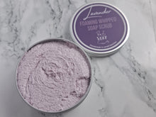 Load image into Gallery viewer, Lavender Whipped Soap Scrub
