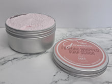 Load image into Gallery viewer, Rose Geranium Whipped Soap Scrub
