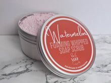 Load image into Gallery viewer, Watermelon Whipped Soap Scrub
