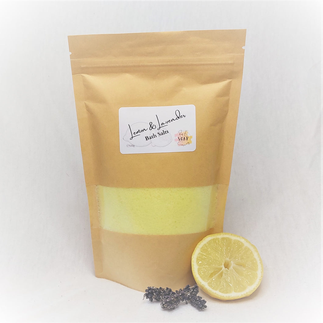 Lemon & Lavender Bath Salts