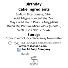 Load image into Gallery viewer, Birthday Cake Bath Bomb
