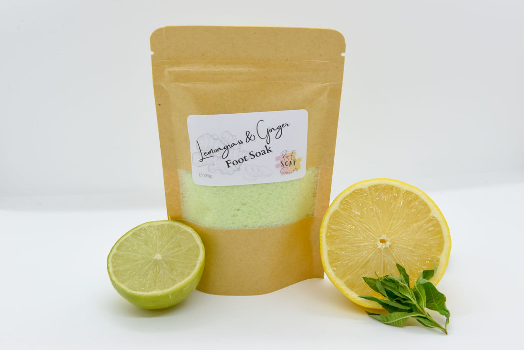 Lemongrass & Ginger Foot Soak