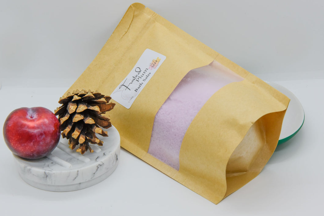 Frosted Plum Bath Salts